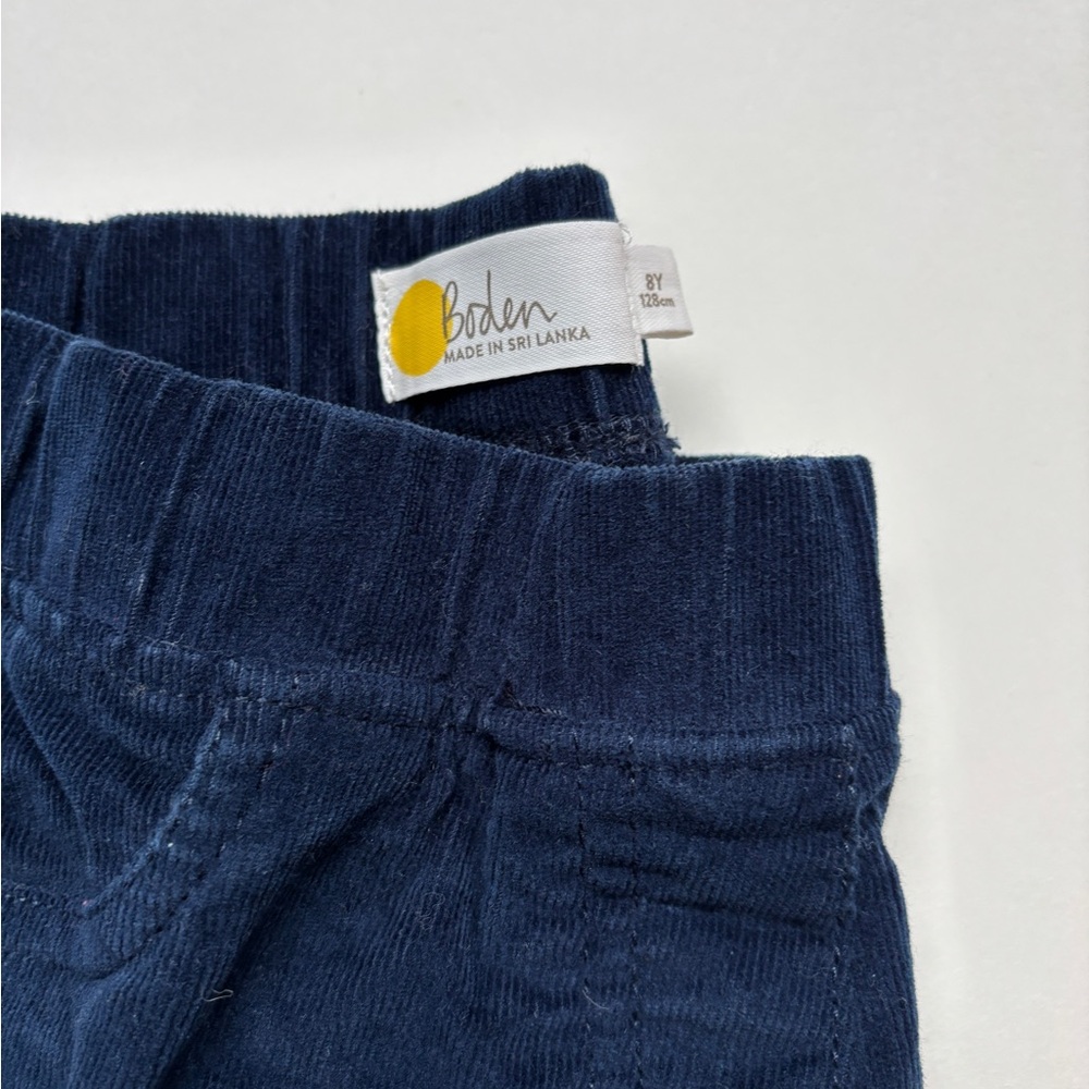 Boden Dark Navy Corduroy Kids Pants
